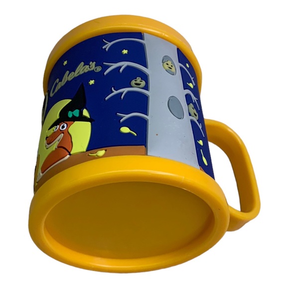 Cabela's Bass Pro Shop Plastic 3D Halloween Glow in Dark Handle Cup Mug Kids - Picture 2 of 9